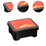 Maxbell Bento Box with Lid 750ml Rectangle Lunch Container for Sushi Catering Office Patterns C