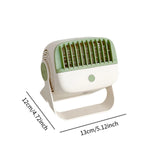 Maxbell Desk Fan Quiet USB Powered 5 Modes Adjustable for Living Room Office Bedroom Green