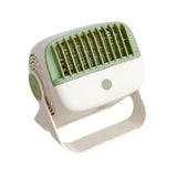 Maxbell Desk Fan Quiet USB Powered 5 Modes Adjustable for Living Room Office Bedroom Green