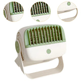 Maxbell Desk Fan Quiet USB Powered 5 Modes Adjustable for Living Room Office Bedroom Green