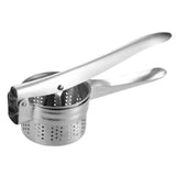 Maxbell Chef Potato Ricer Masher Hand Press Easy to Clean Multipurpose Fruit Presser Bottom hole type