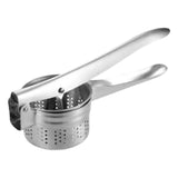 Maxbell Chef Potato Ricer Masher Hand Press Easy to Clean Multipurpose Fruit Presser Bottom hole type