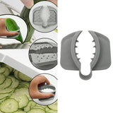 Maxbell Vegetable Slicers Hand Guard Food Holder for Fruits Vegetables Slicers Grating