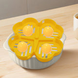 Maxbell Egg White Filter Egg Divider Household Egg Extractor Assistant Egg Separator Yellow