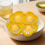 Maxbell Egg White Filter Egg Divider Household Egg Extractor Assistant Egg Separator Yellow
