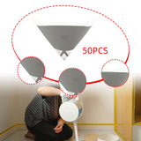 Maxbell 50Pcs Filter Paper Funnel Mesh High Performance Hobby Thickened Spray Funnel