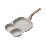 Maxbell Fried Egg Pan Omelette Skillet Nonstick Egg Frying Pan for Muffins Crepe Egg