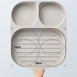 Maxbell Fried Egg Pan Omelette Skillet Nonstick Egg Frying Pan for Muffins Crepe Egg