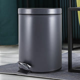 Maxbell Trash Can with Step Pedal Simple Garbage Can for Bedroom Kitchen Room 3L