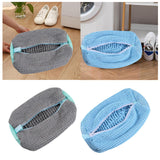 Maxbell Shoe Wash Bag Reusable Laundry Bag for Washing Delicates Running Shoes Socks Gray