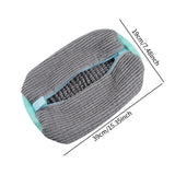 Maxbell Shoe Wash Bag Reusable Laundry Bag for Washing Delicates Running Shoes Socks Gray