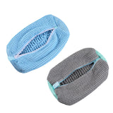 Maxbell Shoe Wash Bag Reusable Laundry Bag for Washing Delicates Running Shoes Socks Gray