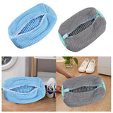 Maxbell Shoe Wash Bag Reusable Laundry Bag for Washing Delicates Running Shoes Socks Gray