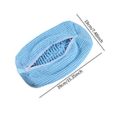 Maxbell Shoe Wash Bag Reusable Laundry Bag for Washing Delicates Running Shoes Socks Blue