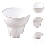 Maxbell 50 Pieces Reusable Plastic Ice Cream Bowls Set Accessory Frozen Yogurt Bowls