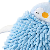 Maxbell Microfiber Hand Towel Quick Dry Small Funny with Hanging Loop Cleaning Cloth blue