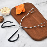 Maxbell 2Pcs Scissor Tongs 10 inch Heavy Duty Barbecue Tongs for BBQ Grilling Picnic