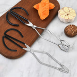 Maxbell 2Pcs Scissor Tongs 10 inch Heavy Duty Barbecue Tongs for BBQ Grilling Picnic