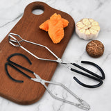 Maxbell 2Pcs Scissor Tongs 10 inch Heavy Duty Barbecue Tongs for BBQ Grilling Picnic