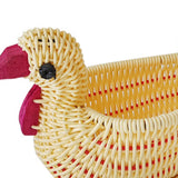 Maxbell Serving Basket Turkey Shape Bread Basket for Tabletop Household Dinning Room