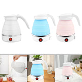 Maxbell Portable Folding Electric Kettle Foldable Water Kettle for Tea Coffee Picnic White