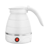 Maxbell Portable Folding Electric Kettle Foldable Water Kettle for Tea Coffee Picnic White