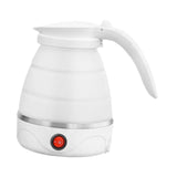 Maxbell Portable Folding Electric Kettle Foldable Water Kettle for Tea Coffee Picnic White