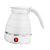 Maxbell Portable Folding Electric Kettle Foldable Water Kettle for Tea Coffee Picnic White