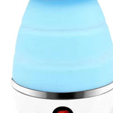 Maxbell Portable Folding Electric Kettle Foldable Water Kettle for Tea Coffee Picnic Blue