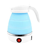 Maxbell Portable Folding Electric Kettle Foldable Water Kettle for Tea Coffee Picnic Blue