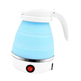 Maxbell Portable Folding Electric Kettle Foldable Water Kettle for Tea Coffee Picnic Blue