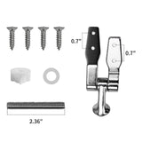 Maxbell Toilet Lid Hinges WC Hinge Premium Replacement Hinges for Toilet Seat Repair