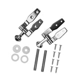 Maxbell Toilet Lid Hinges WC Hinge Premium Replacement Hinges for Toilet Seat Repair