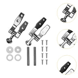 Maxbell Toilet Lid Hinges WC Hinge Premium Replacement Hinges for Toilet Seat Repair
