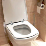 Maxbell Toilet Lid Hinges WC Hinge Premium Replacement Hinges for Toilet Seat Repair