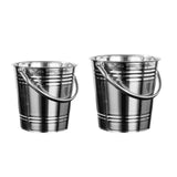 Maxbell Ice Bucket Heavy Duty Multiuse Metal Ice Pail for Buffet Home Chilling Juice 5L