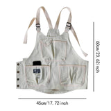Maxbell Kitchen Apron Painting Coveralls Industrial Apron for BBQ Fishing Restaurant