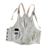Maxbell Kitchen Apron Painting Coveralls Industrial Apron for BBQ Fishing Restaurant