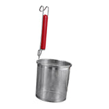 Maxbell Mesh Strainer Sifter Straining Deep Fryer Basket for Frying Cooking Draining 12cm mouth