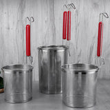 Maxbell Mesh Strainer Sifter Straining Deep Fryer Basket for Frying Cooking Draining 14cm mouth
