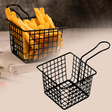 Maxbell Deep Fry Basket French Fries Basket Mesh Skimmer Sifter Kitchen Cooking Tool Large