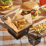 Maxbell Deep Fry Basket French Fries Basket Mesh Skimmer Sifter Kitchen Cooking Tool Large
