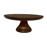 Maxbell Fruit Plate Large Capacity Dessert Tray Wood Ornament for Holiday Restaurant
