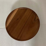 Maxbell Fruit Plate Large Capacity Dessert Tray Wood Ornament for Holiday Restaurant