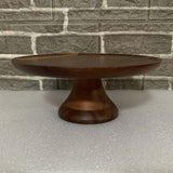 Maxbell Fruit Plate Large Capacity Dessert Tray Wood Ornament for Holiday Restaurant
