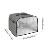 Maxbell Toaster Dust Cover with Storage Pockets for Small Kitchen Appliance Fitments