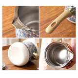 Maxbell 500ml Turkish Coffee Pot Portable Restaurant Kitchen with Long Handle