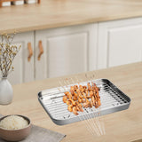 Maxbell Baking Sheet with Rack BBQ Household Cake with Cooling Rack Baking Sheet Pan S