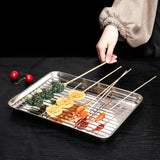 Maxbell Baking Sheet with Rack BBQ Household Cake with Cooling Rack Baking Sheet Pan S