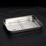 Maxbell Baking Sheet with Rack BBQ Household Cake with Cooling Rack Baking Sheet Pan M